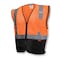 Radians Hi-Vis Econ Blk Bot Mesh Safety Vest-Org/Blk-4X SV3B-2ZOM-4X - alternate 1